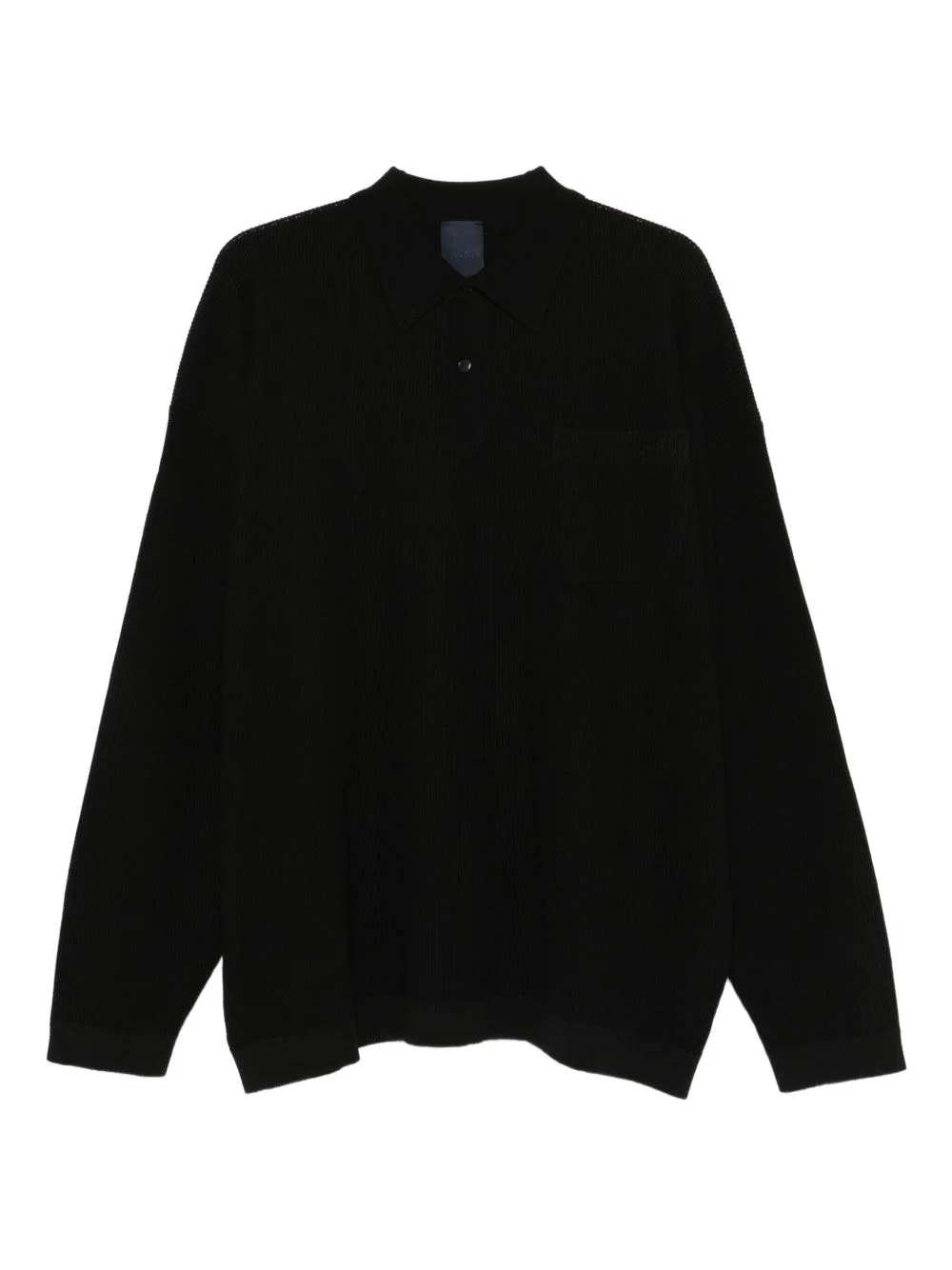 polo-collar sweater - 1
