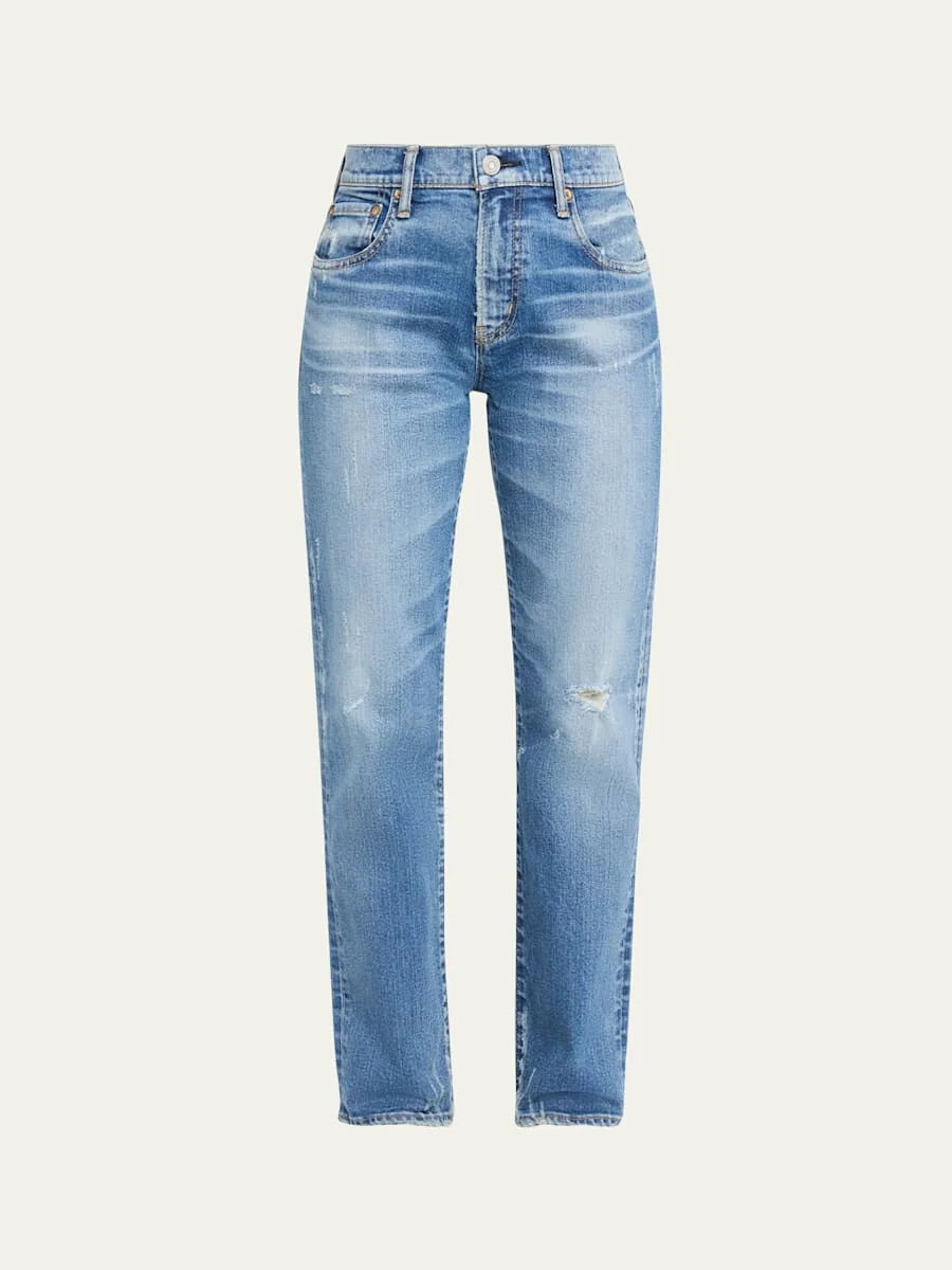 Slim Straight Jeans - 1