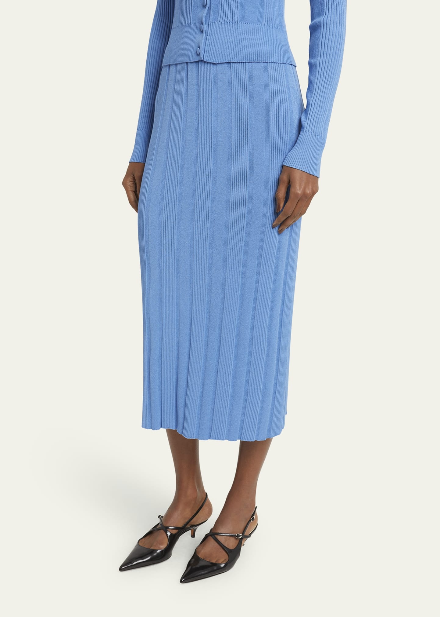 Ryanne Column Rib Skirt - 4