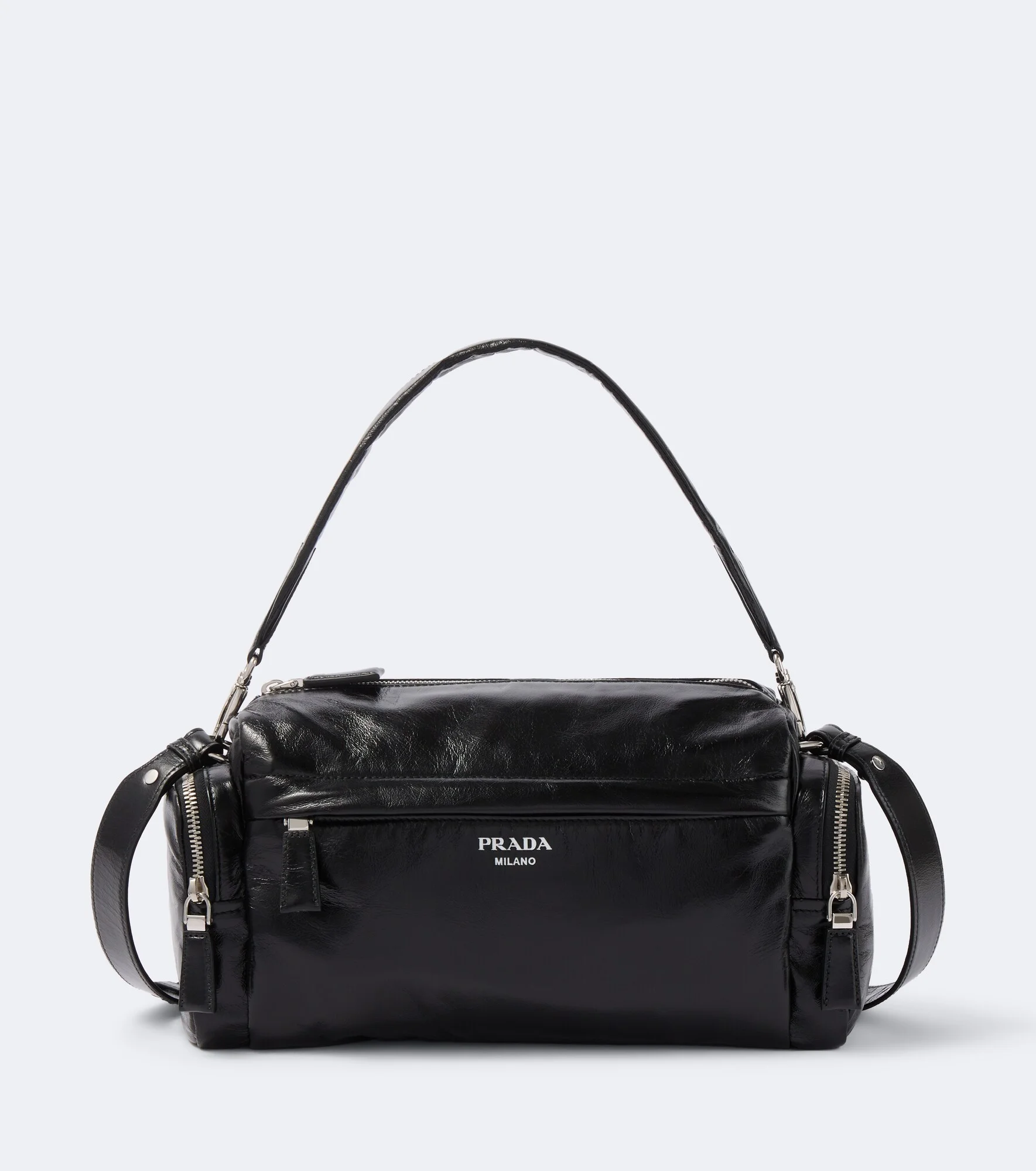 Leather shoulder bag - 1