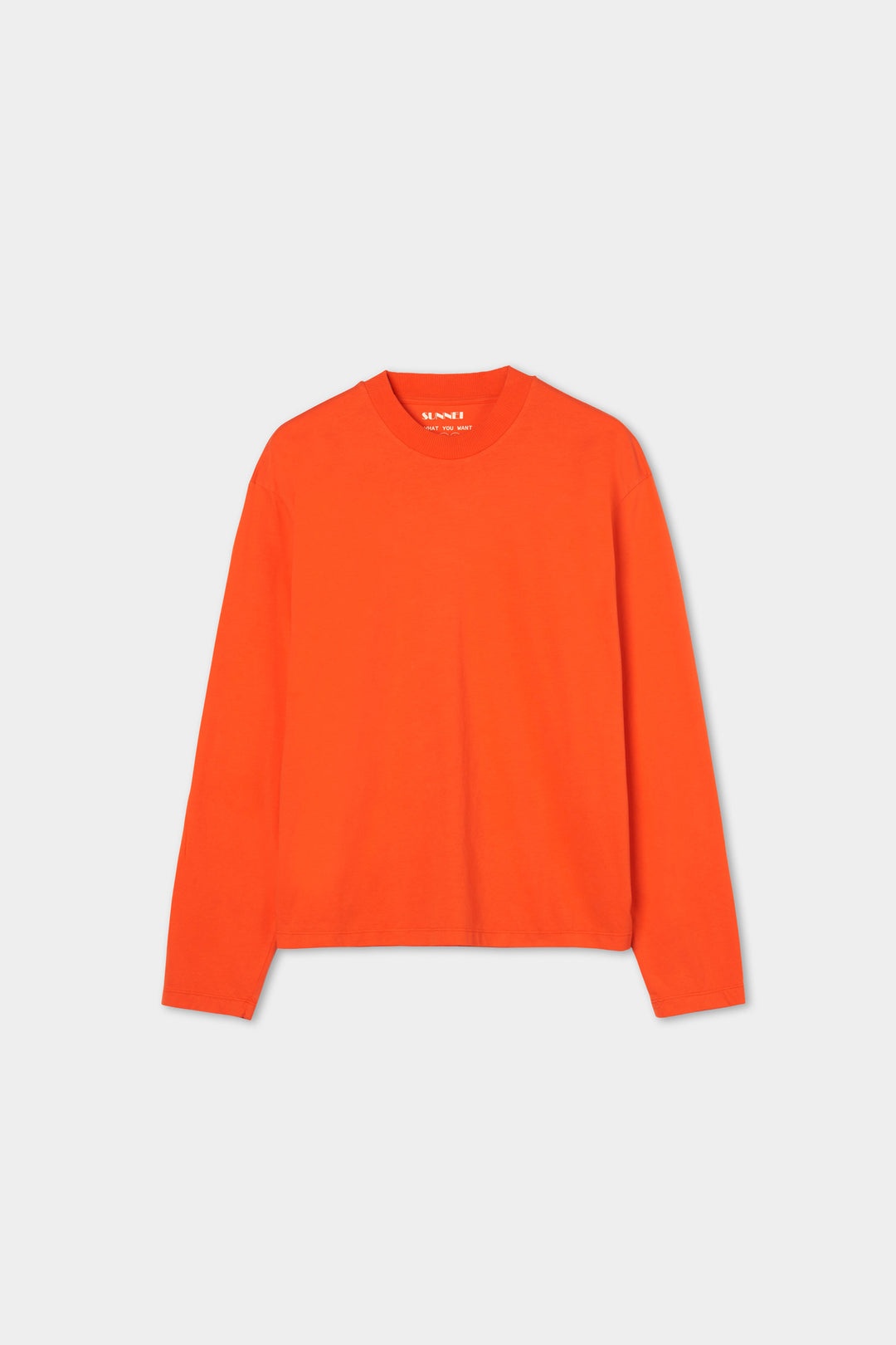 DWYW LONGSLEEVE T-SHIRT / tangerine - 1