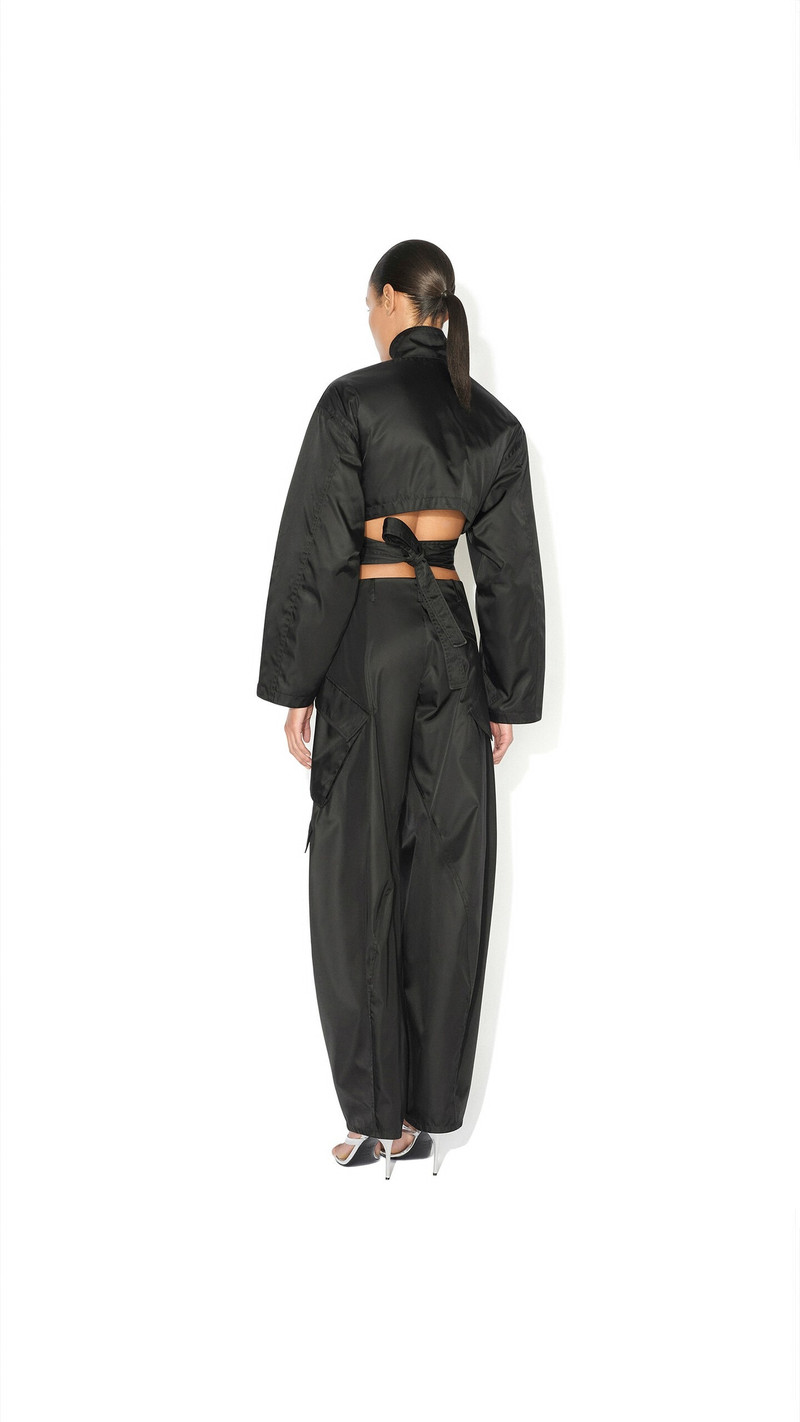 Alaïa TAFFETA CARGO PANTS outlook