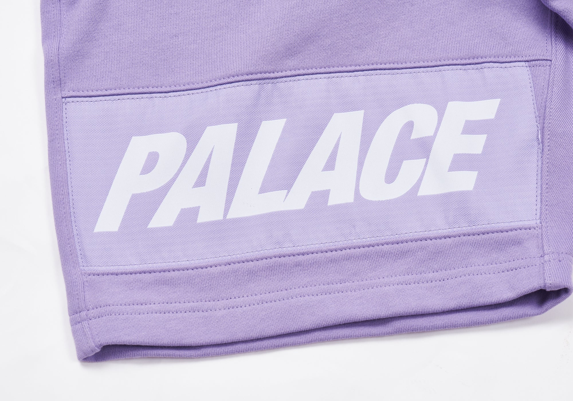 GIANT WOVEN LABEL SHORTS LILAC - 3