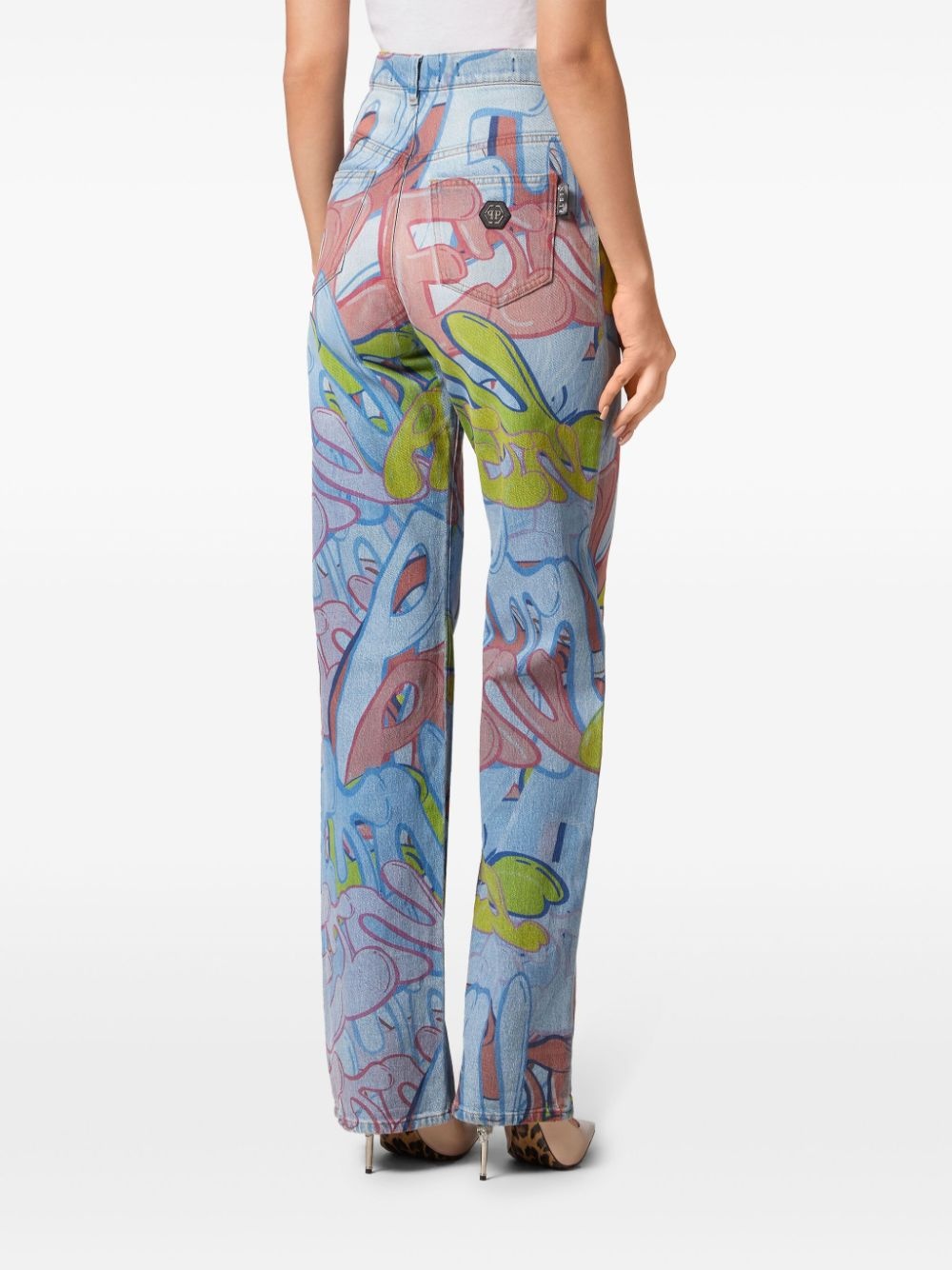 Palace Fit Bombing high-rise wide-leg jeans - 3