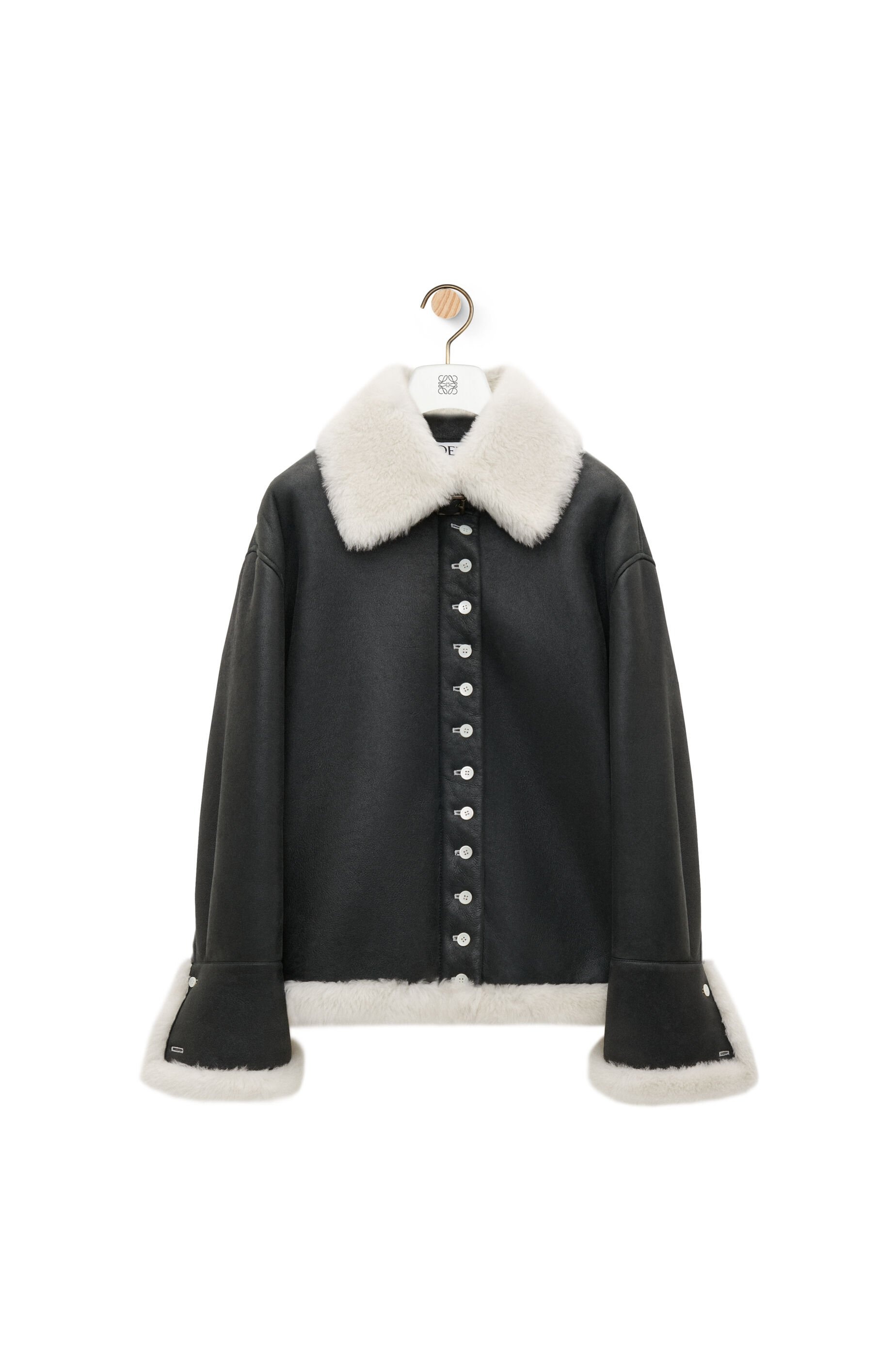 Jacket in shearling - 1