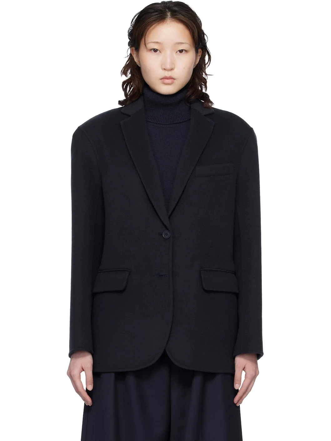 Navy Quinn Blazer - 1