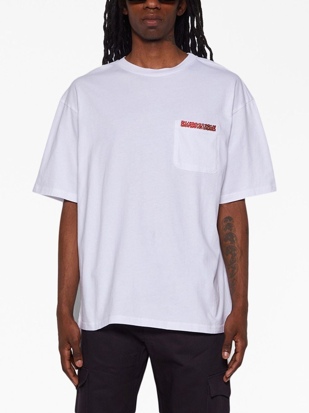 short-sleeve cotton T-shirt - 3
