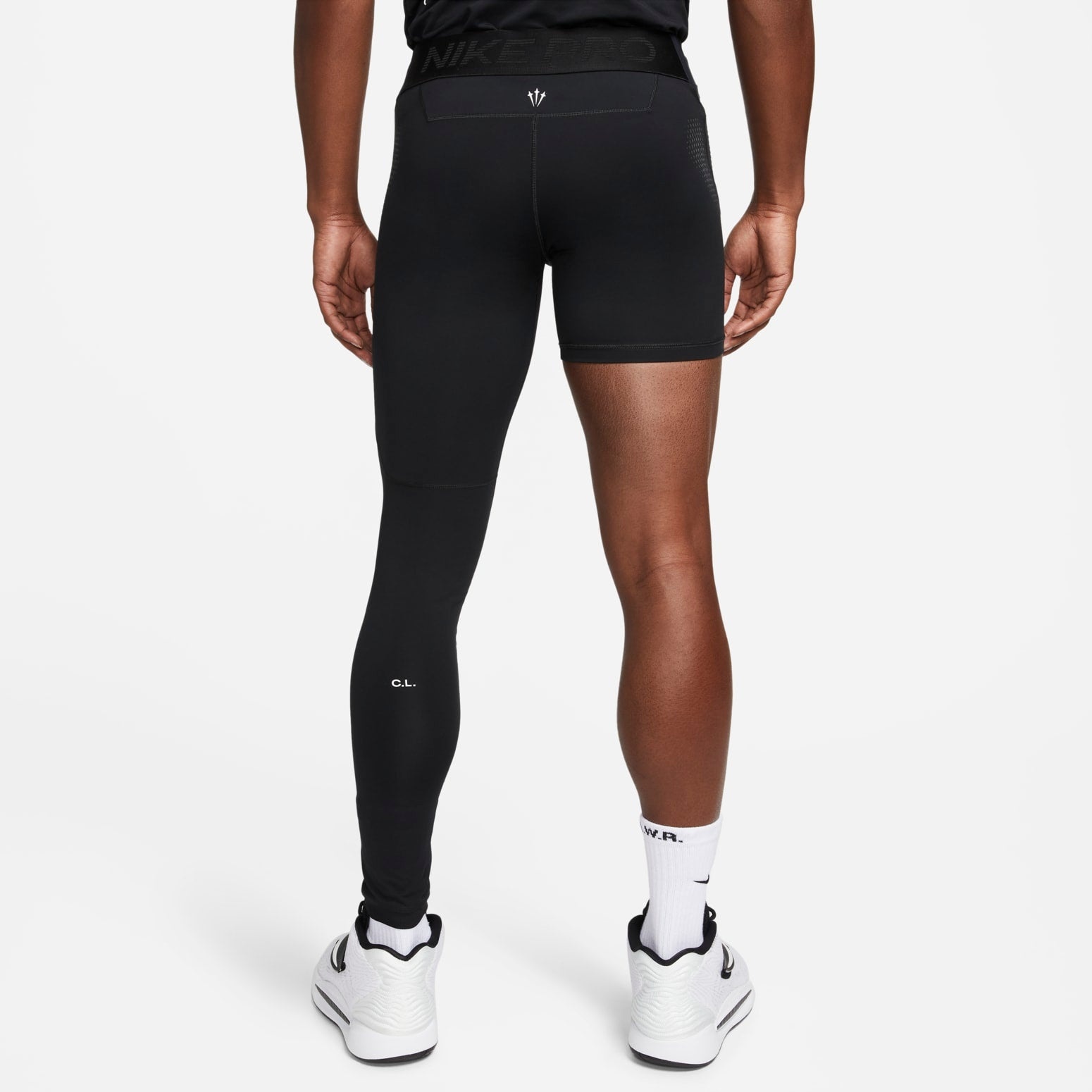 Nike x NOCTA Basketball Single Leg Tights Left 'Black' DN0005-010 - 2