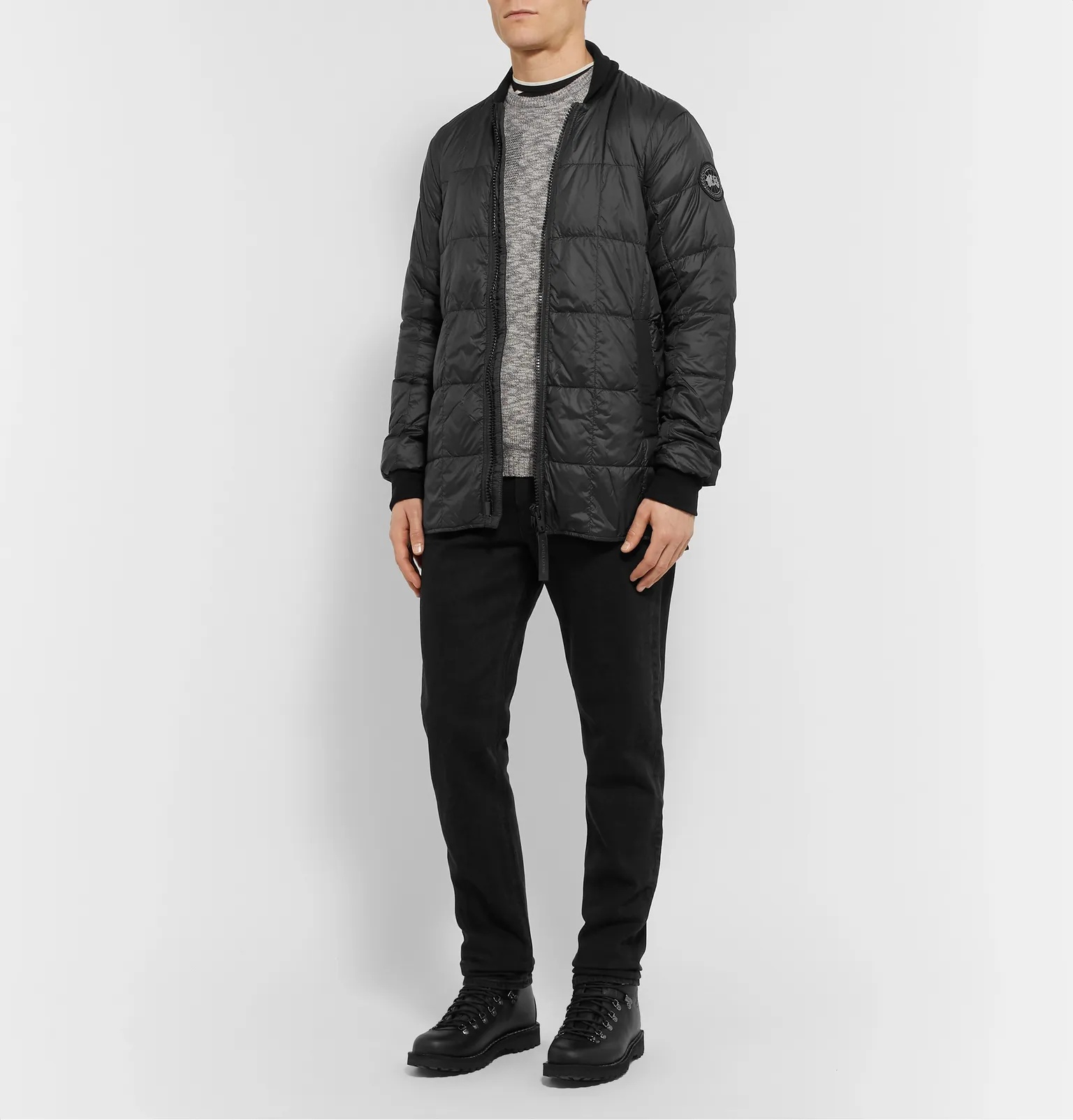 Harbord Quilted Shell Down Bomber Jacket - 2