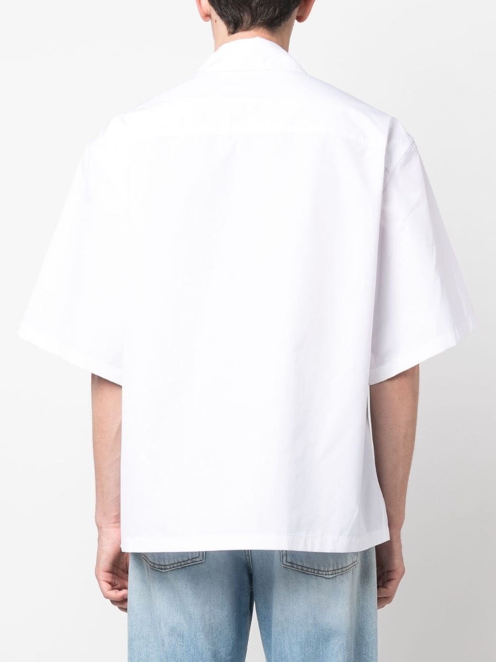 Off-White Exact Opp-print short-sleeved shirt