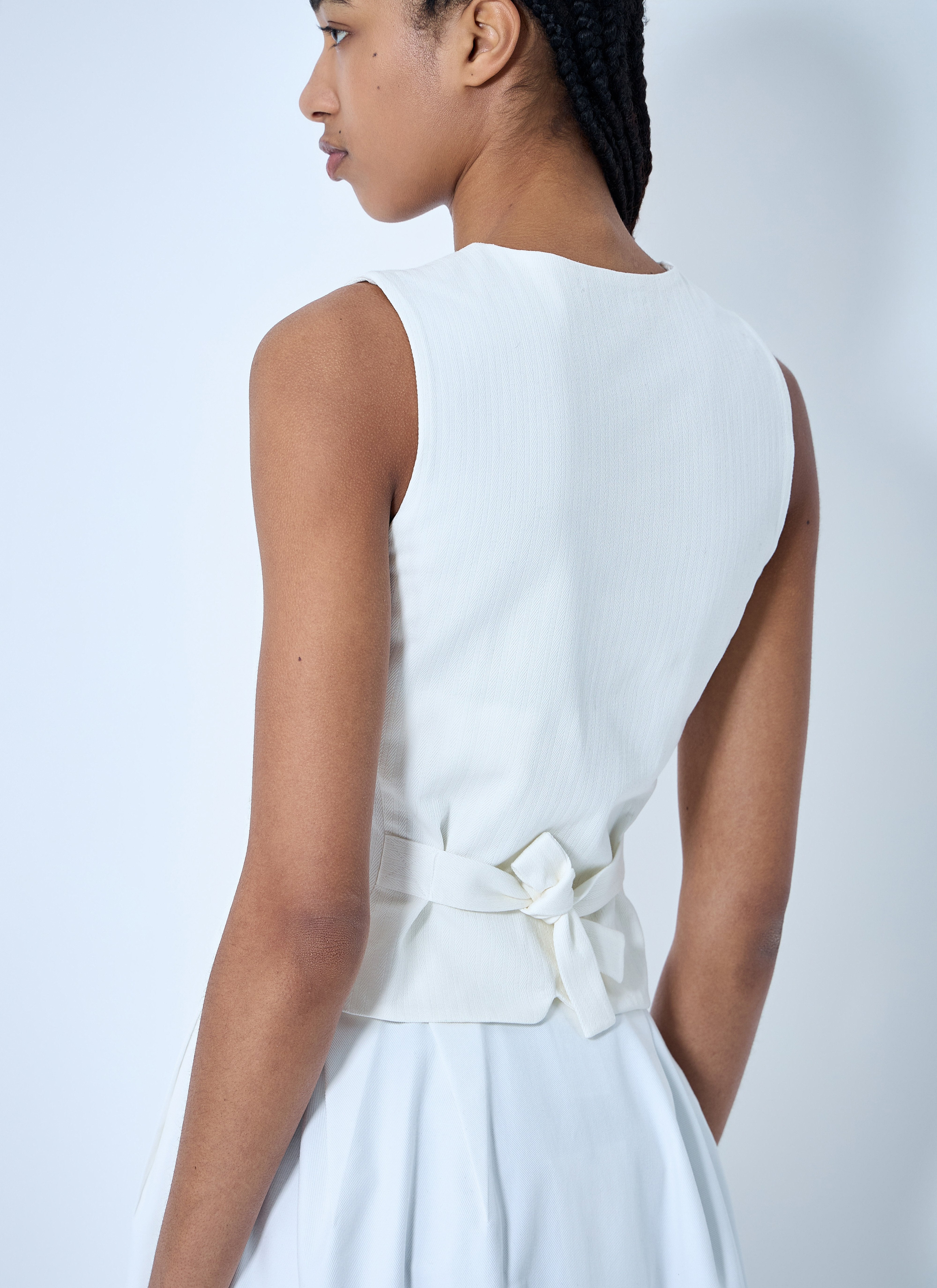 Max Mara Women Cotton Waistcoat - 6