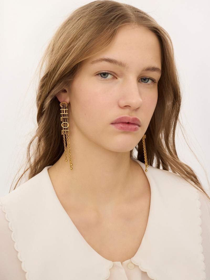 Chloé THE CHLOÉ MINI BELT DANGLING EARRINGS outlook
