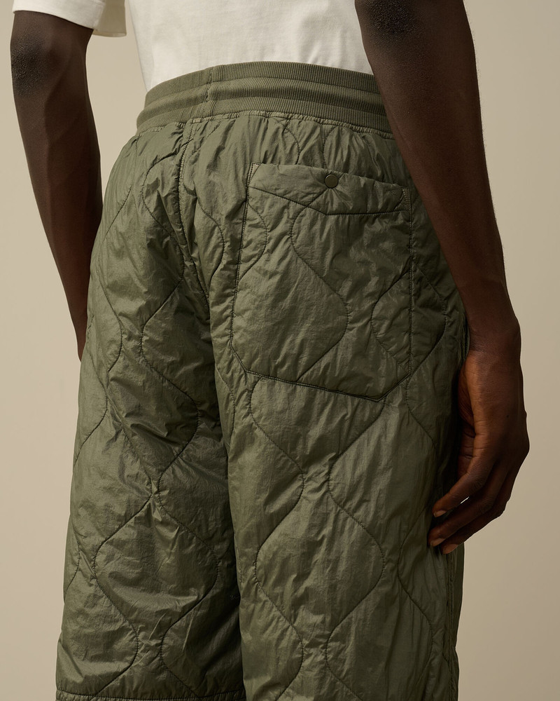 C.P. Company Diagonal Raised Fleece Mixed Quilted Sweatpants