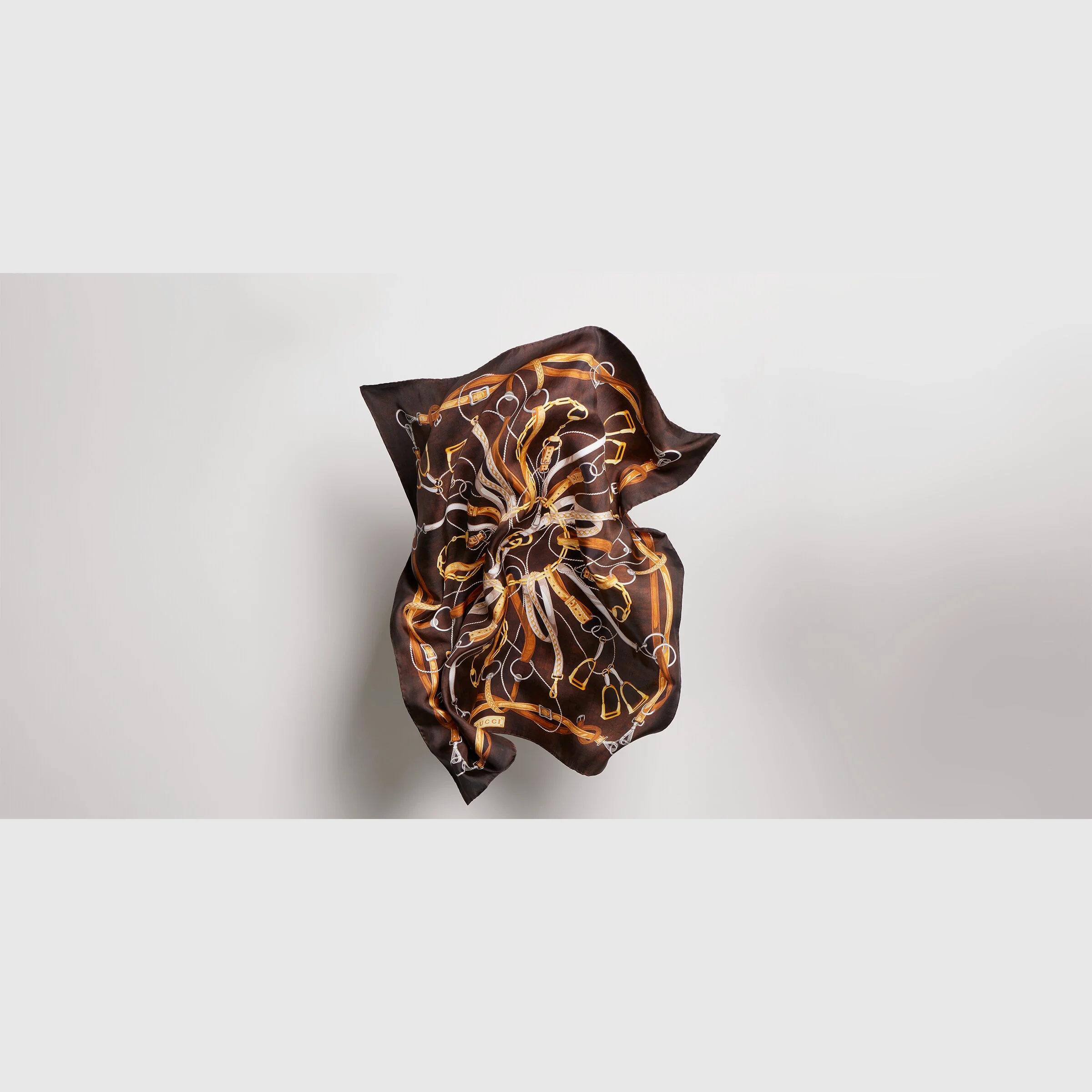 "Hard-Wear" printed silk carré - 1
