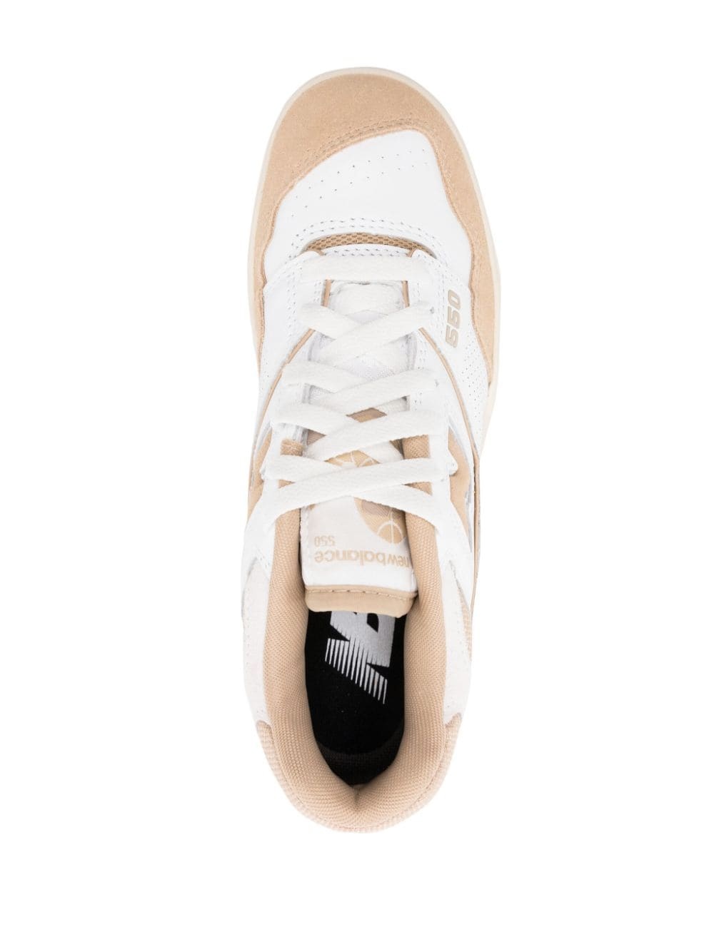 550 leather sneakers - 4