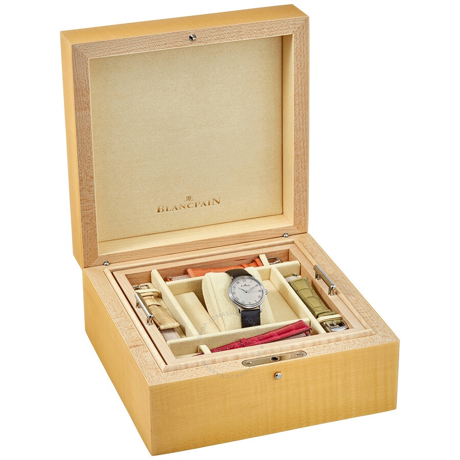 Blancpain Villeret Automatic Silver Dial Ladies Watch 6104 1127 95A - 5