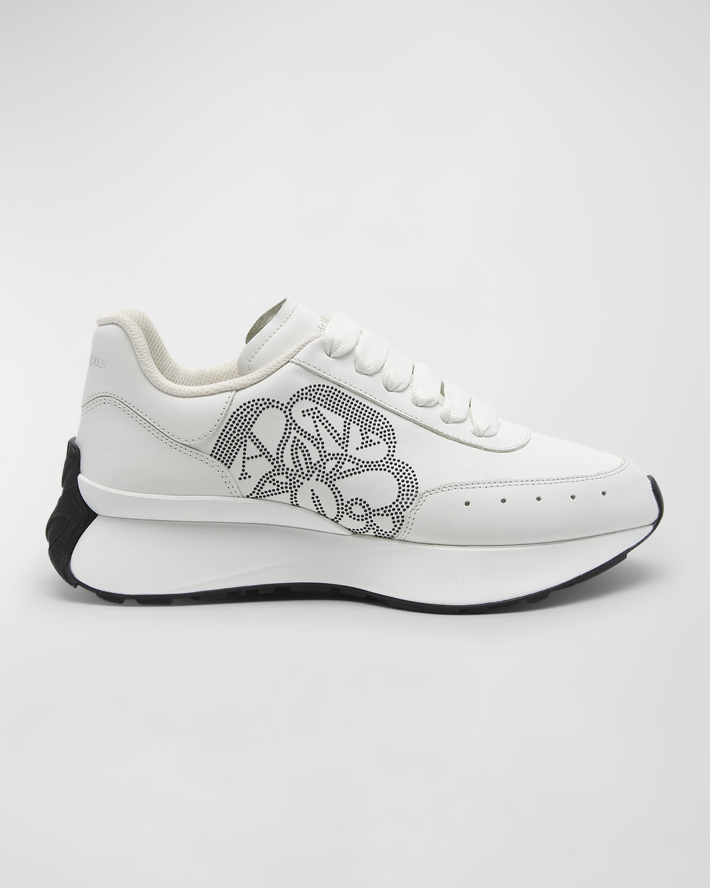 Sprint Leather Logo Runner Sneakers - 1