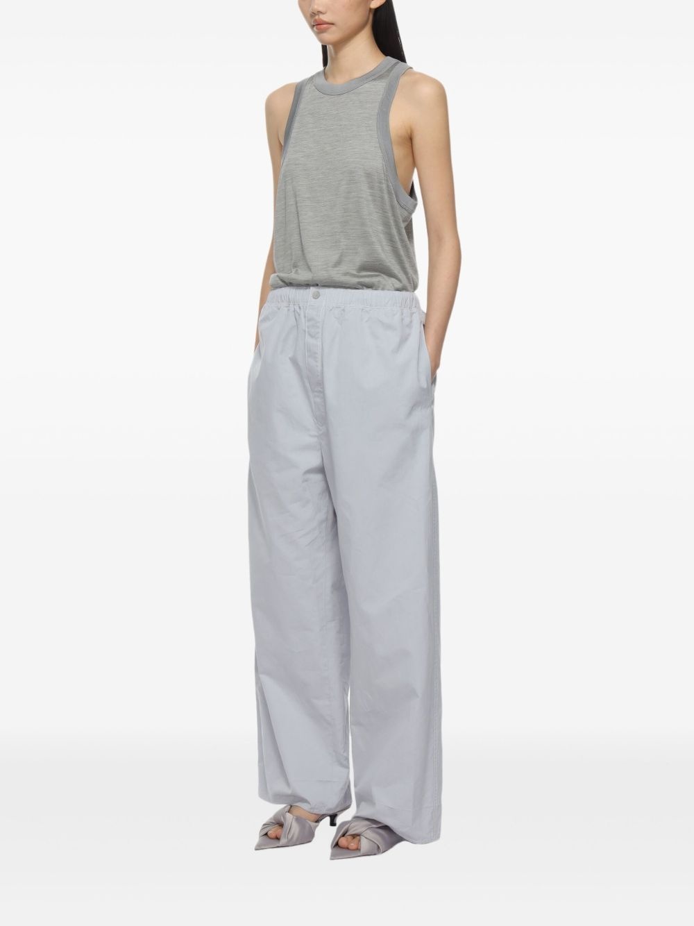 semi-sheer tank top - 4