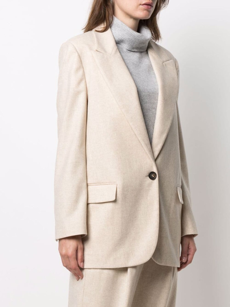 peak-lapel single-breasted blazer 3