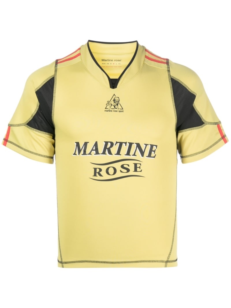 logo-print T-shirt - 1