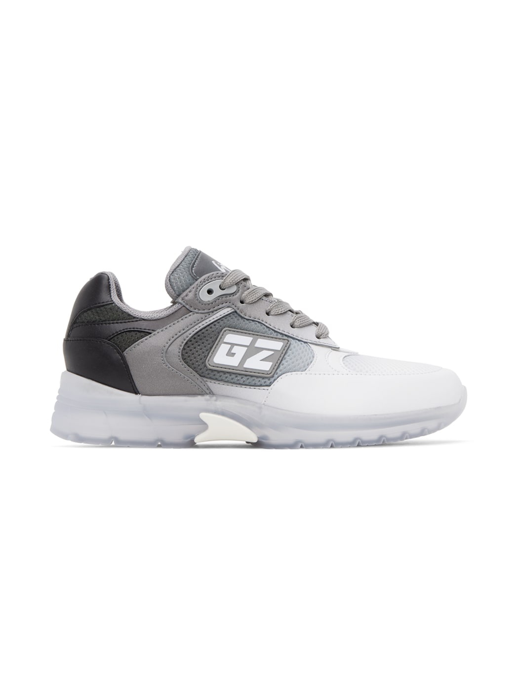 Black & White New Gz Sneakers - 1