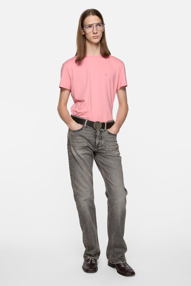 Acne Studios T-shirt - regular fit - Tango pink outlook