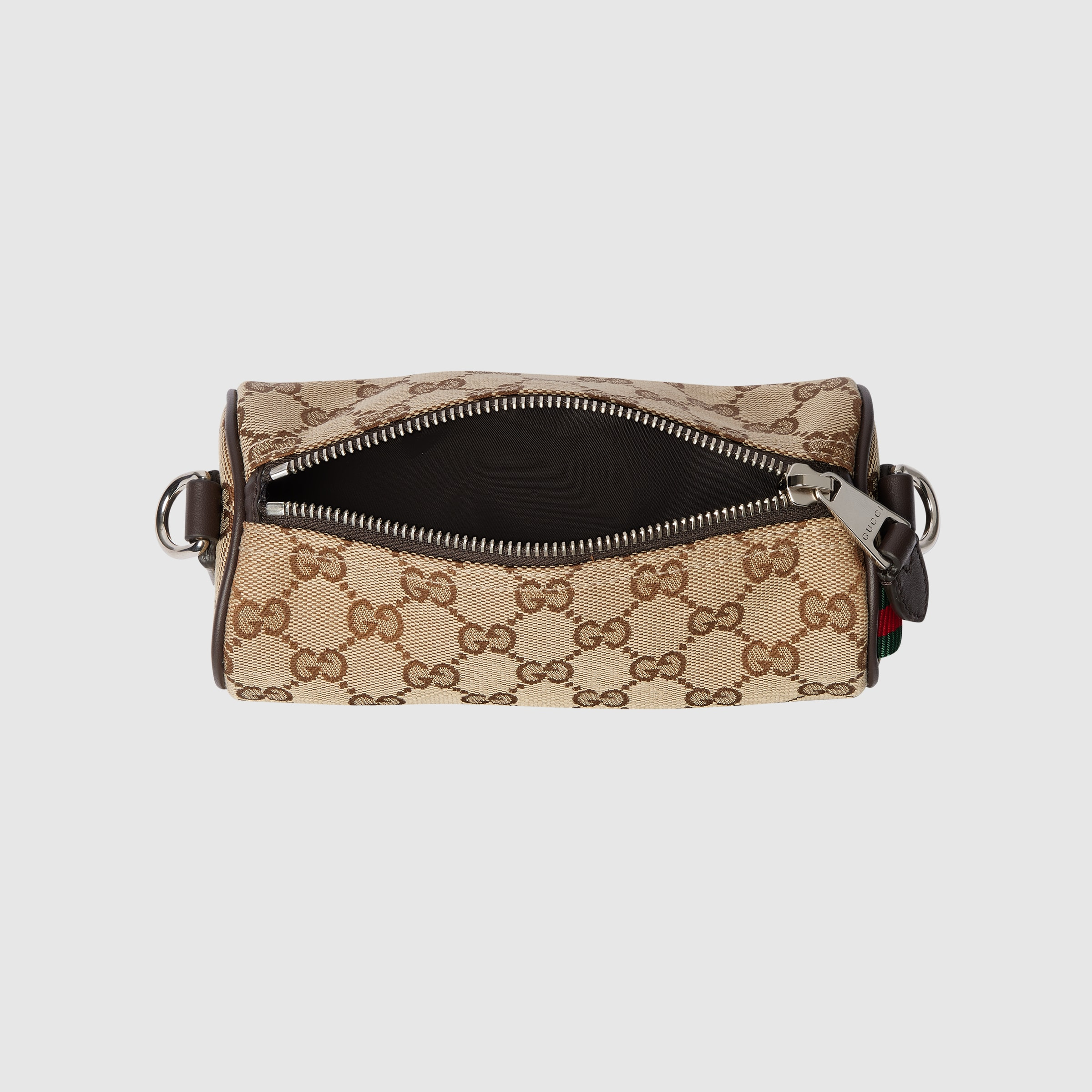 GG canvas mini boston bag - 8