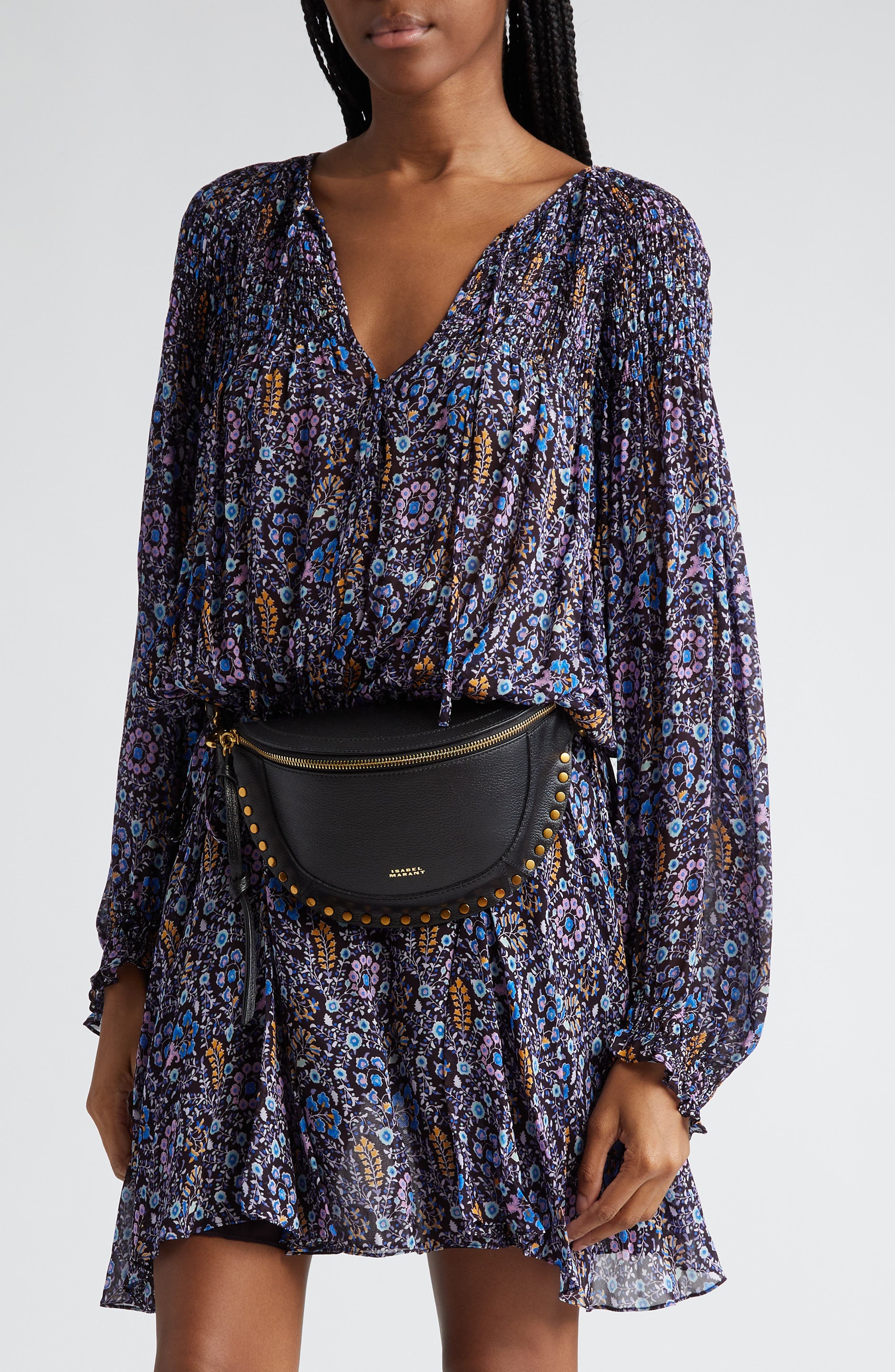 Isabel Marant Skano Hobo Bag in Black at Nordstrom - 2