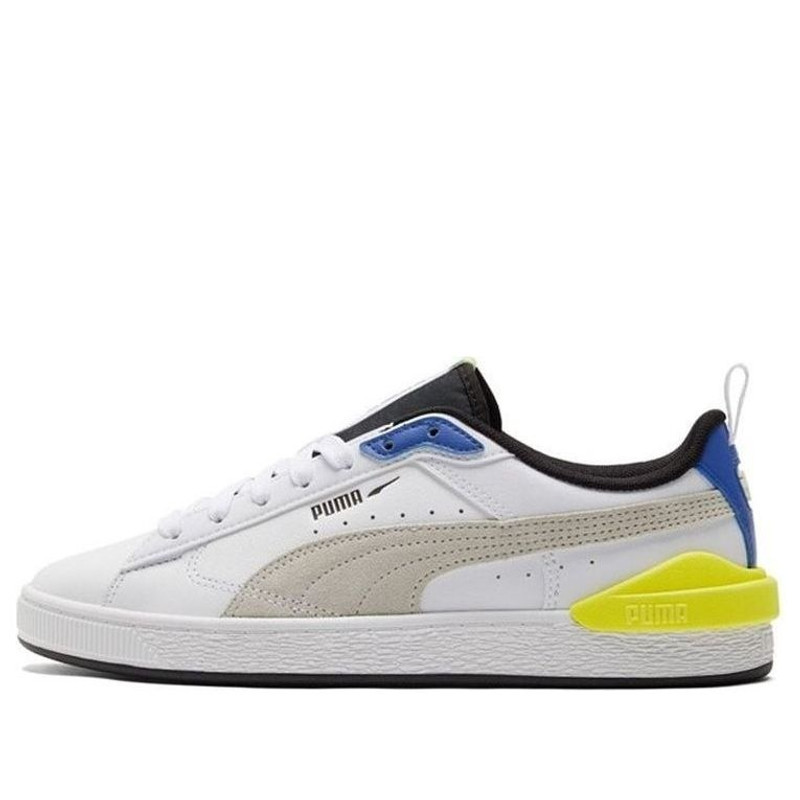 PUMA Suede Bloc 'White Silver Blue' 380705-06 - 1