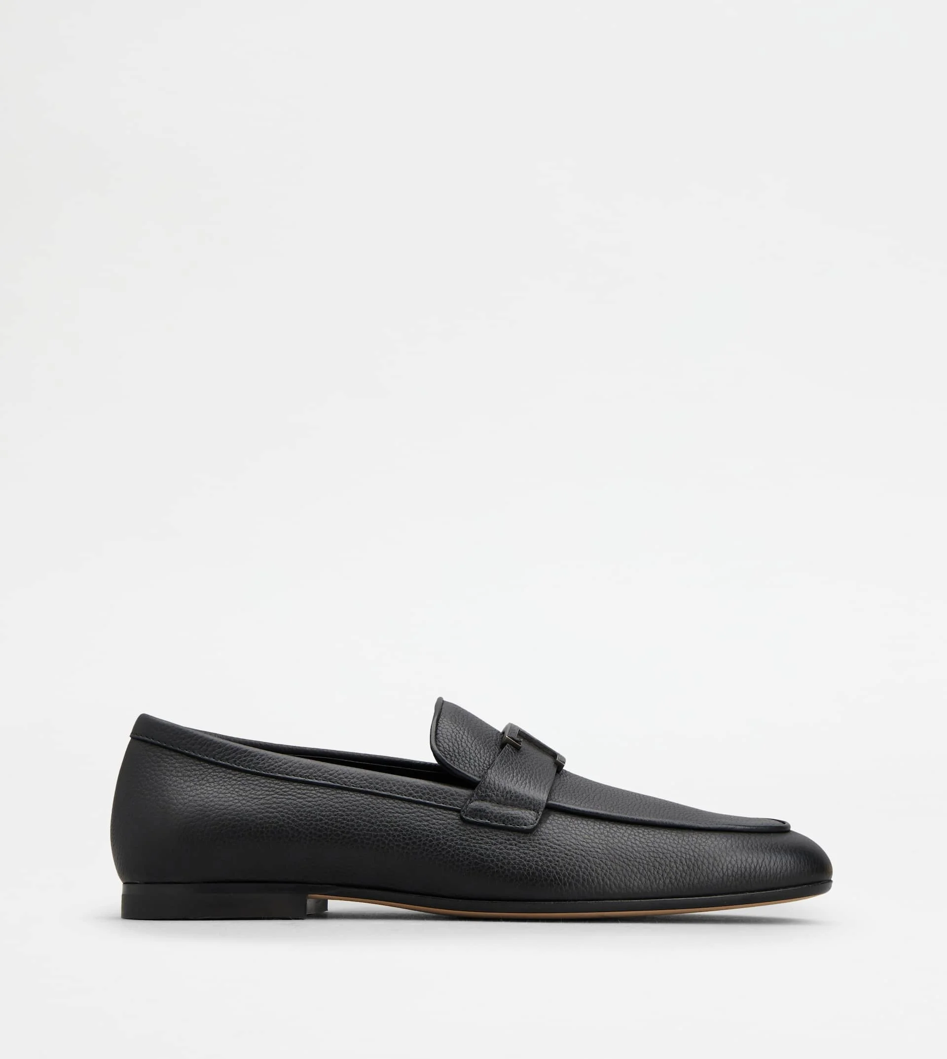 T TIMELESS LOAFERS IN LEATHER - BLACK - 1