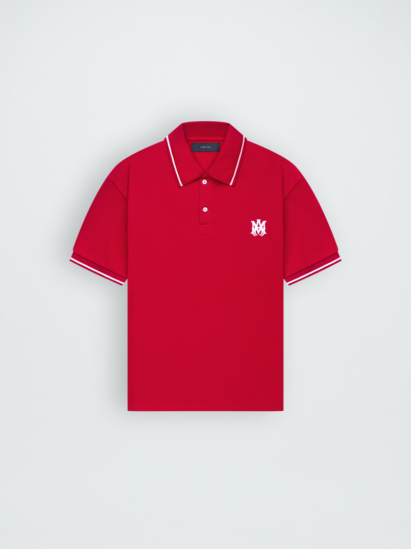 M.A. TIPPED PIQUE POLO 1