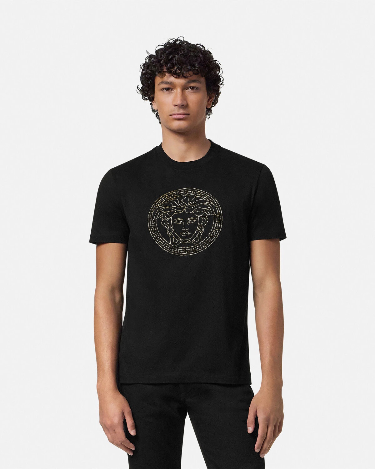 Embellished Medusa T-Shirt - 4
