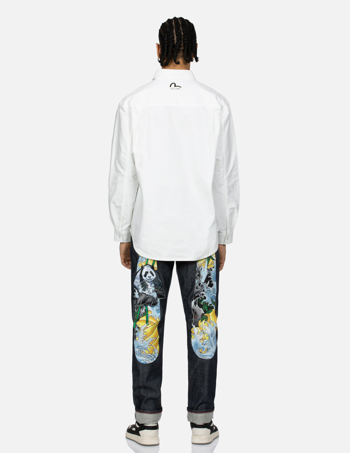 SEAGULL AND THE GREAT WAVE
PRINT RELAX FIT SHIRT - 6