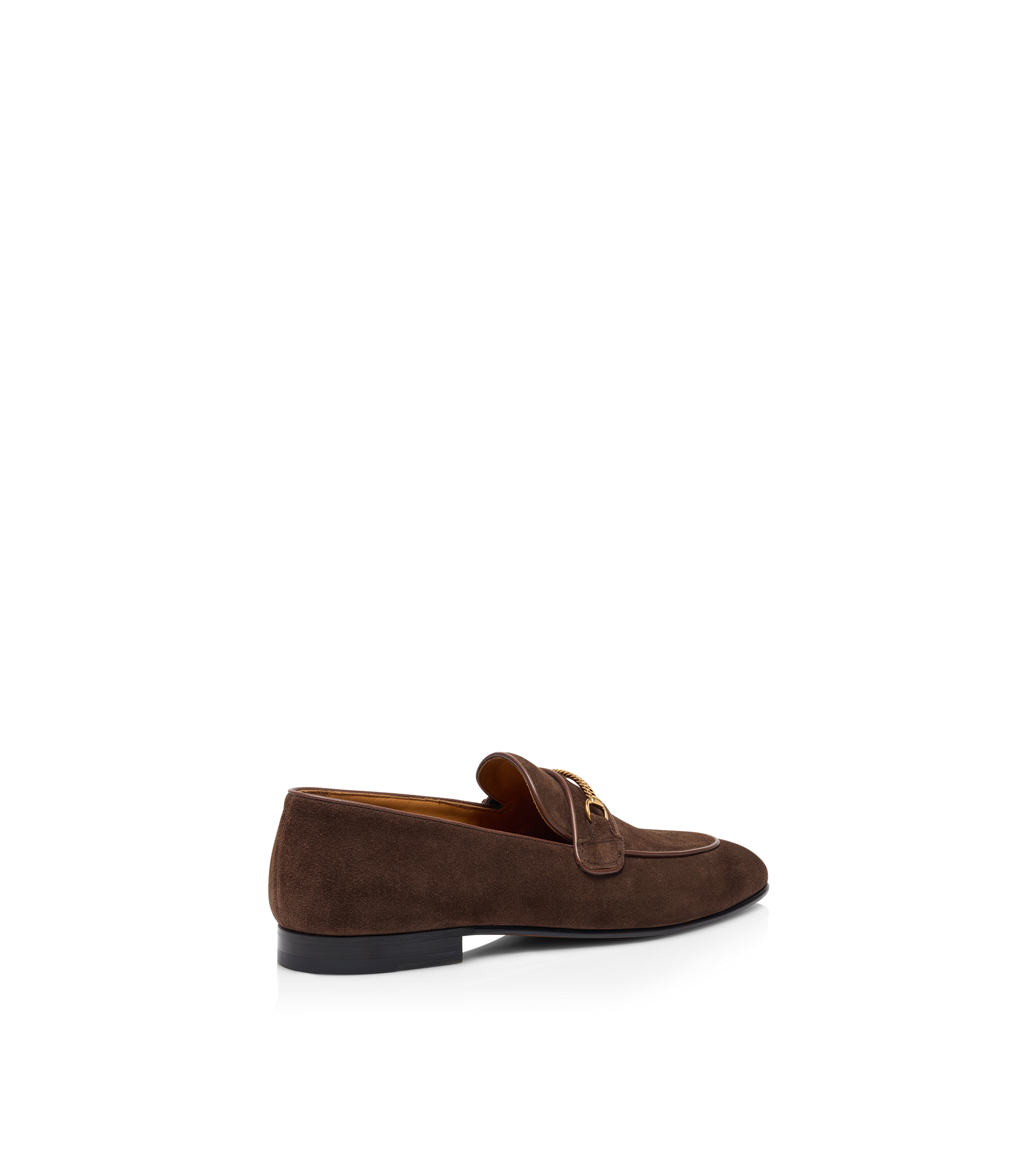 SUEDE LIAM CHAIN LOAFER - 3