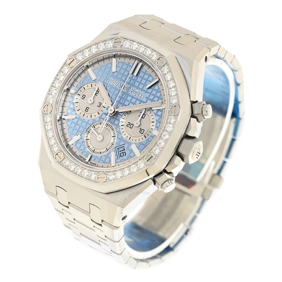 Audemars Piguet Royal Oak Chronograph Automatic Diamond Blue Dial Men's Watch 26715ST.ZZ.1356ST.01 - 3
