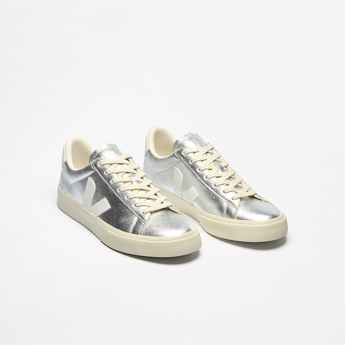 CAMPO LEATHER SILVER WHITE - 2