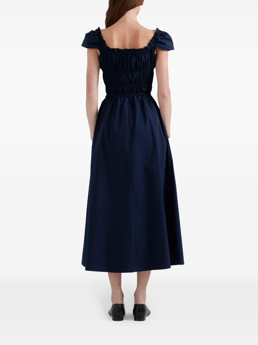 Lily cotton midi dress - 4