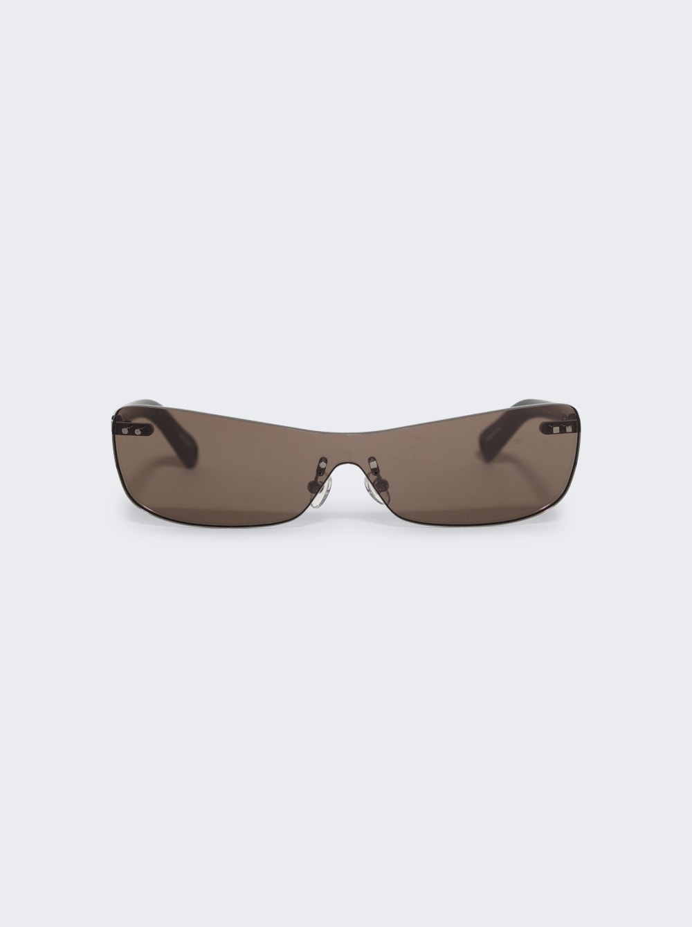 X Jacquemus Mirada Cat Eye Sunglasses Gunmetal - 1