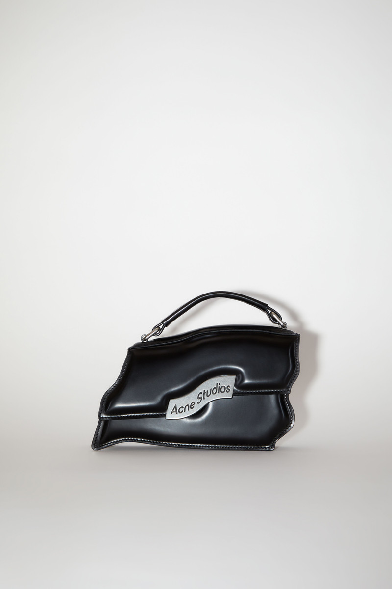 Distortion wavy mini bag - Black 1