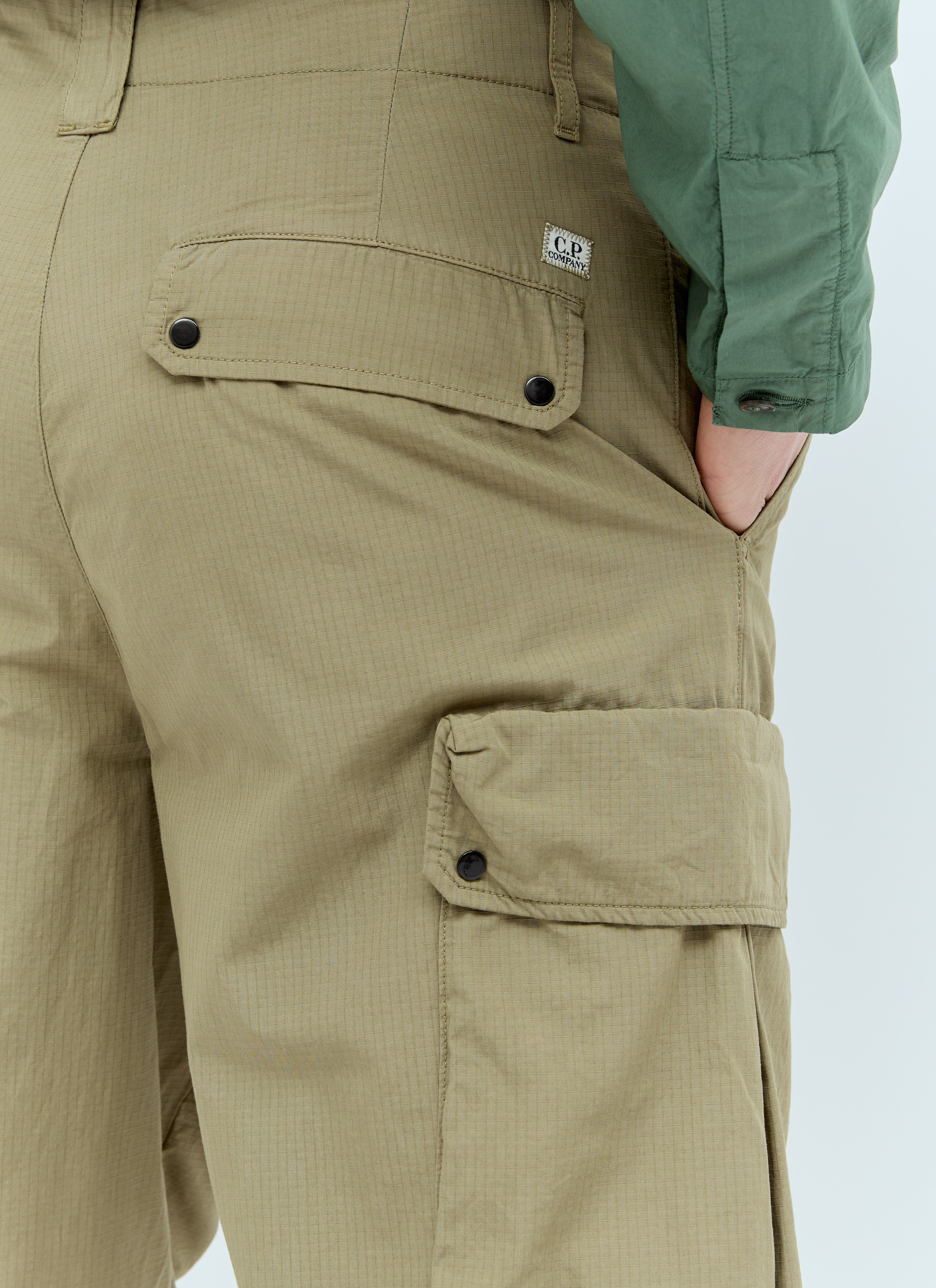 C.P. Company Men Ripstop Loose Cargo Pants - 5