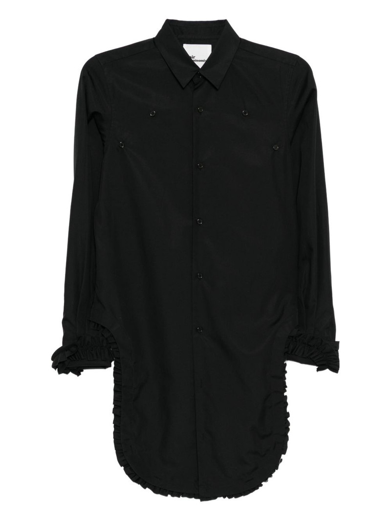 ruffle long-sleeve shirt 1