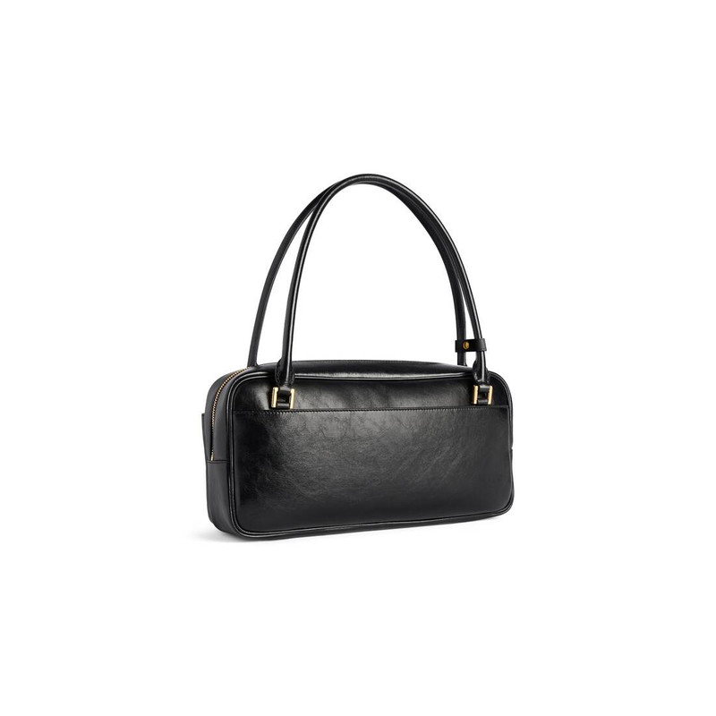 Women's Hourglass Flat Bowling Bag in Black 3