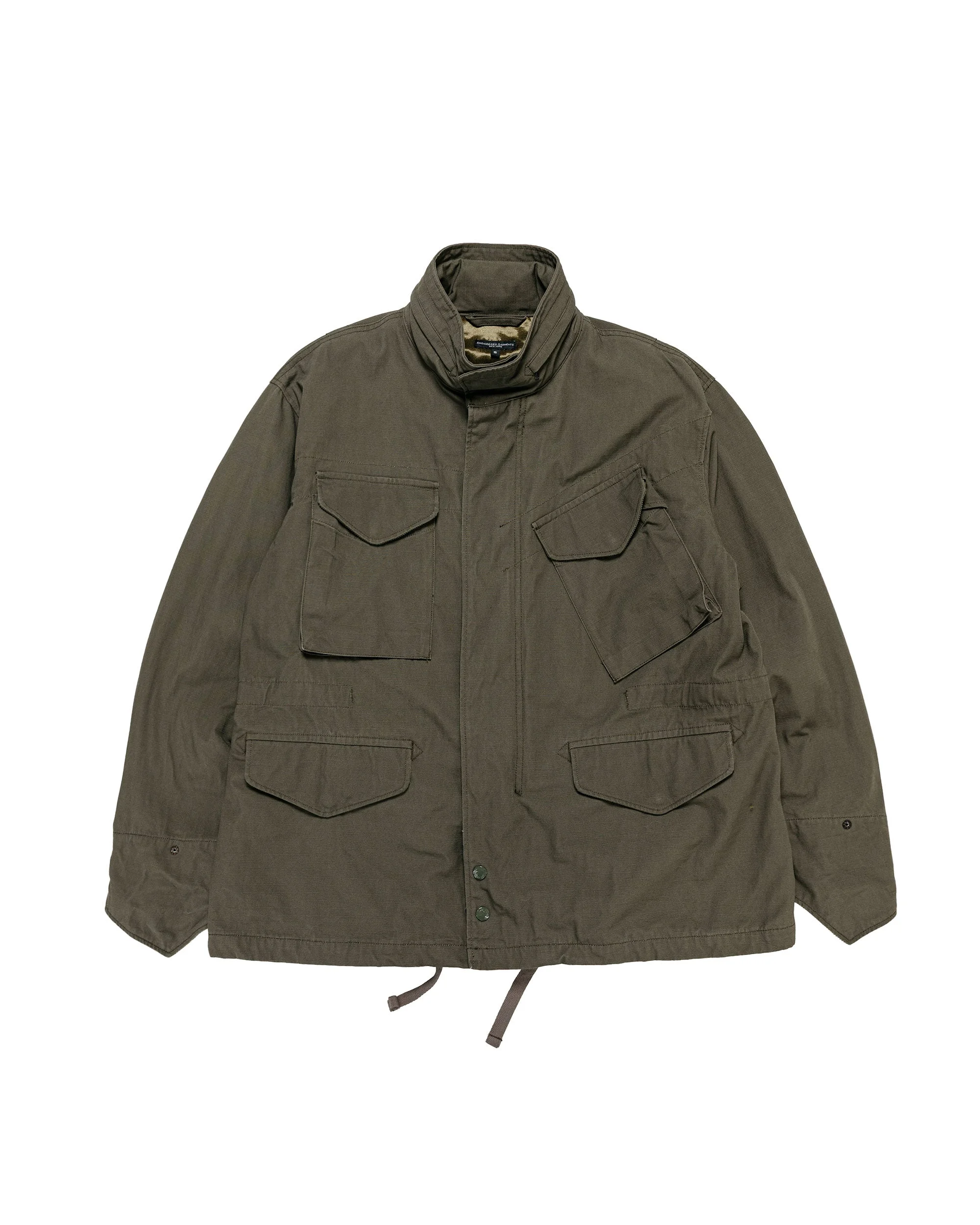 M65 Field Jacket Olive Heavyweight Cotton Ripstop - 1