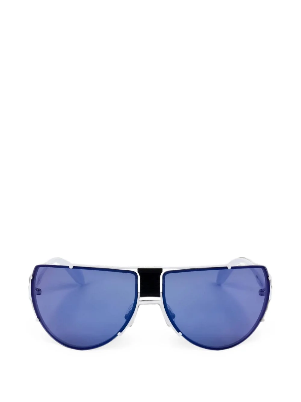 geometric-frame sunglasses - 1