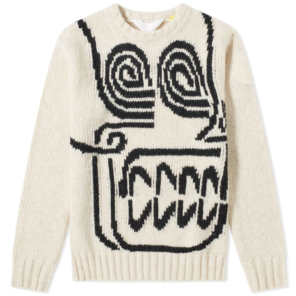 Moncler Genius - 2 Moncler 1952 - Skull Intarsia Chunky Knit - 1