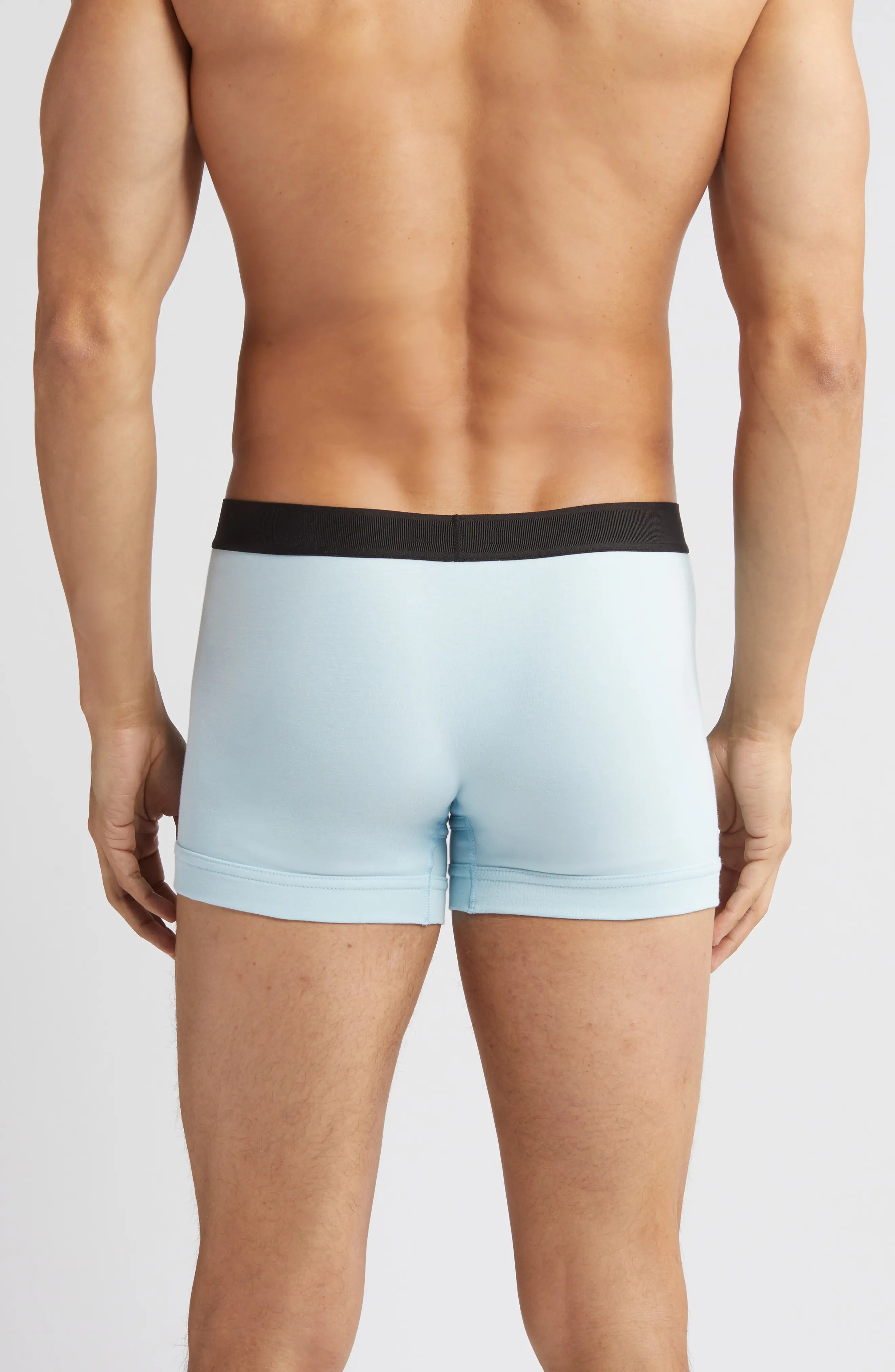 2-Pack Cotton Jersey Boxer Briefs in Artic Blue /Navy - 3