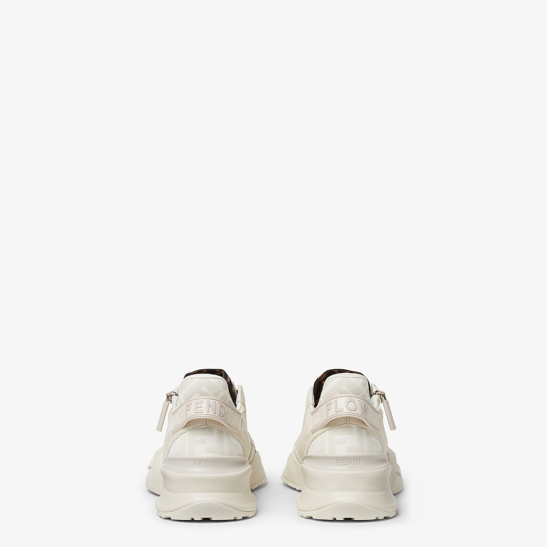 White leather low-tops - 3