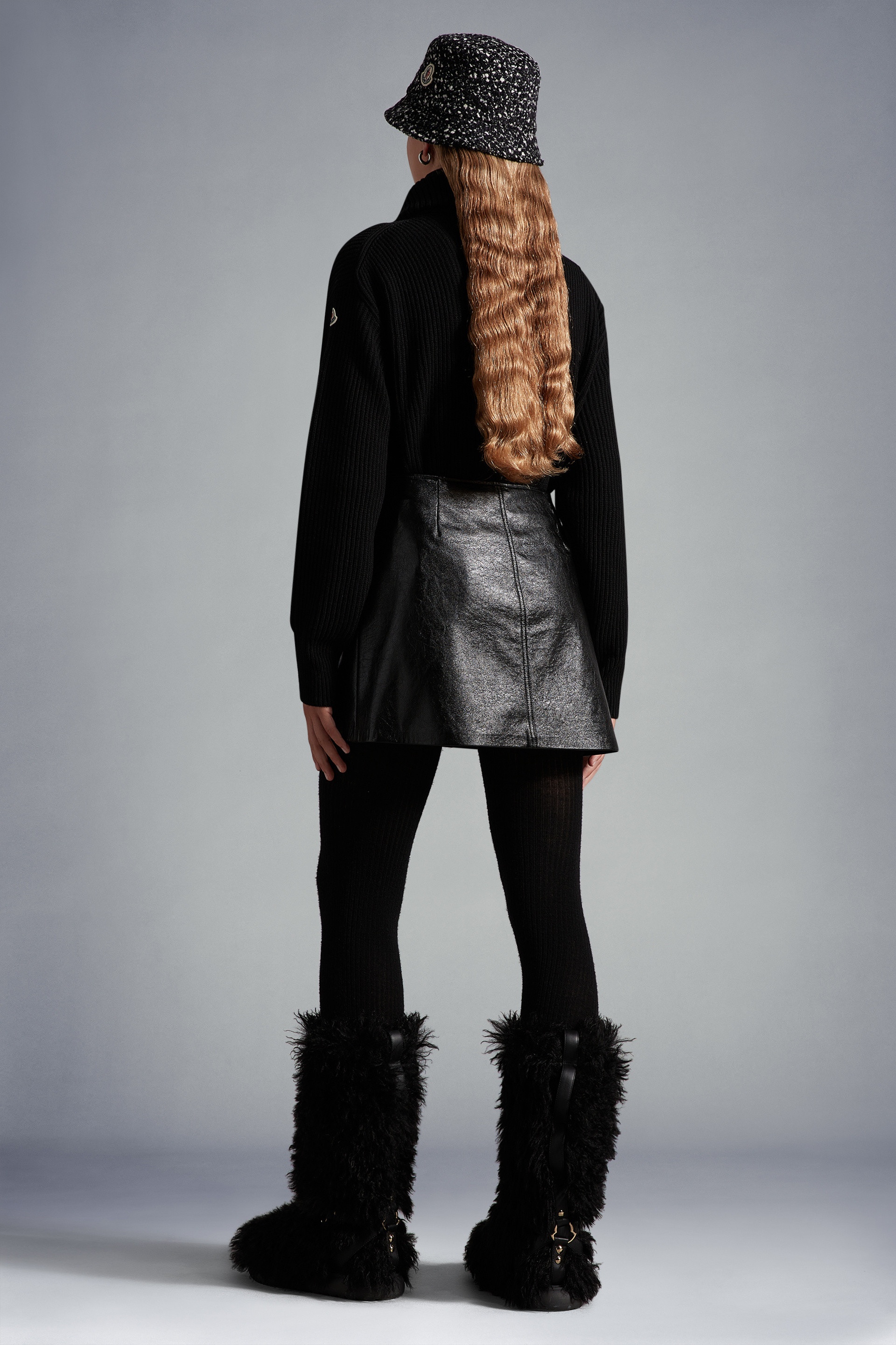 Faux Leather Skirt - 4