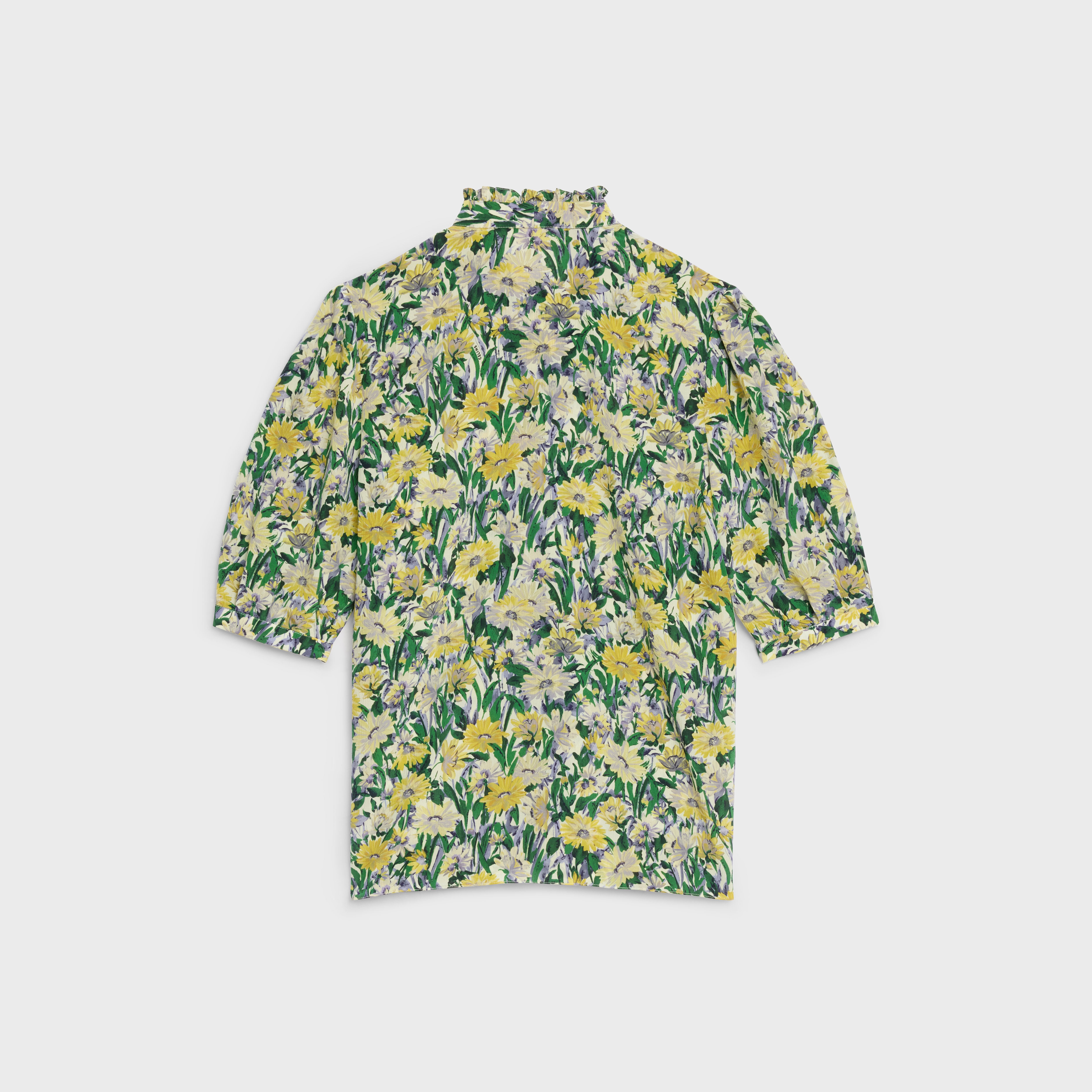 LAVALLIÈRE BLOUSE IN “PAQUERETTE” CREPON - 2