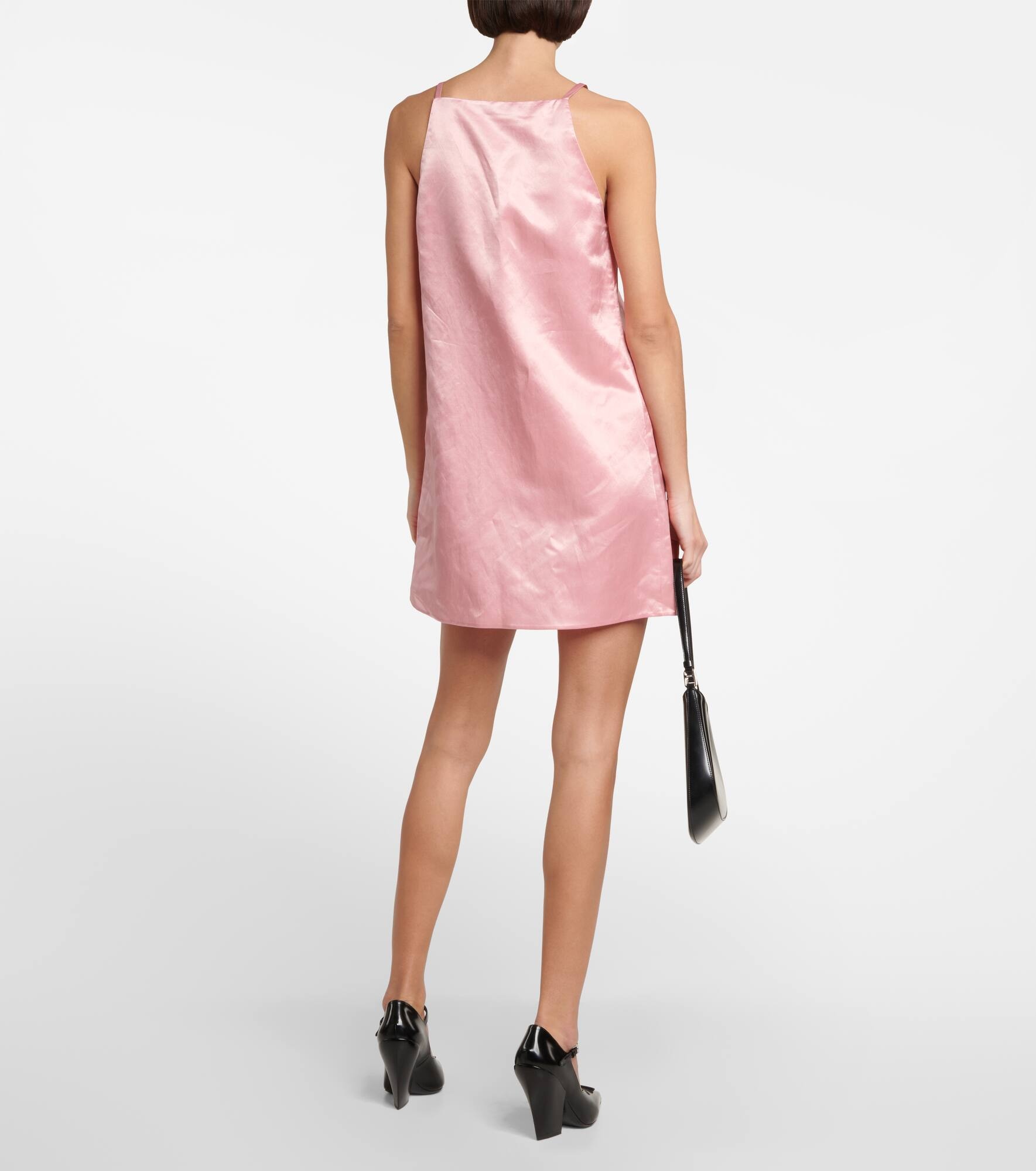 Cupro-blend minidress - 3